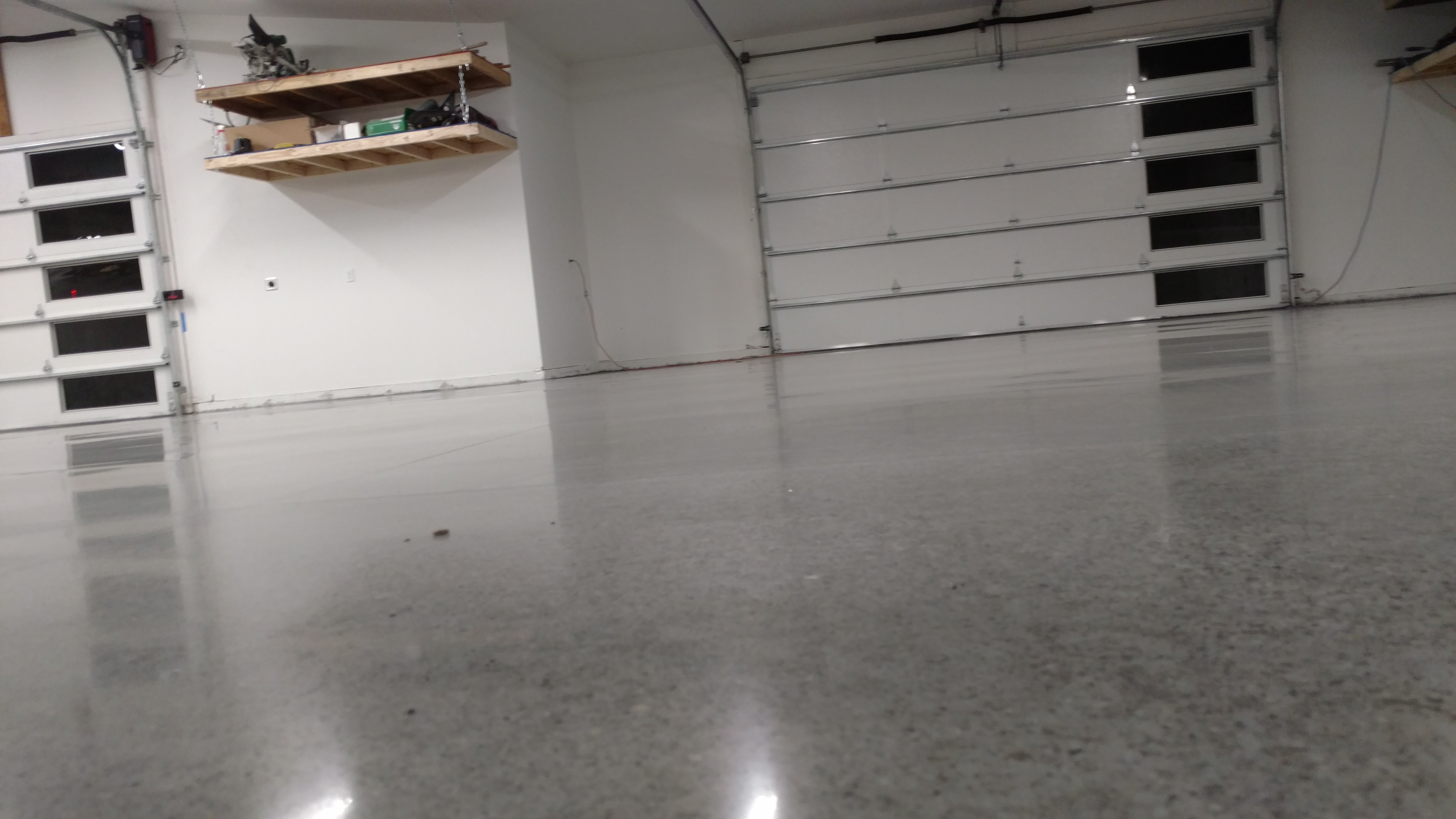 Custom Polish Concrete Garage
