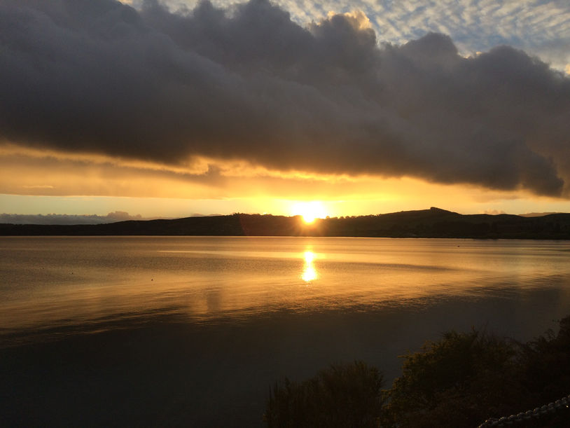 Sunset Lake Taupo