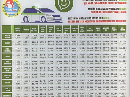 All local taxi fares!