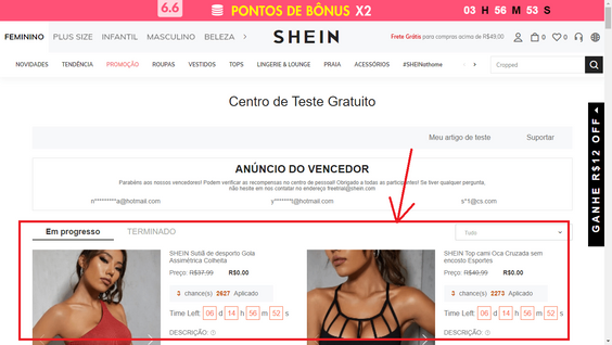 %Tayane lopes% 4 como ganhar roupas de graça na shein