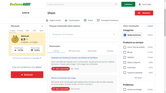 %Tayane lopes% 5 A loja Shein é confiável?