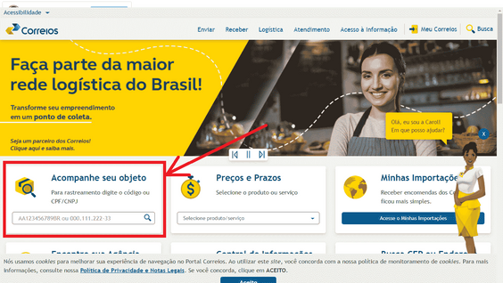 %Tayane lopes% 7 Como rastrear minha compra da POSTHAUS?