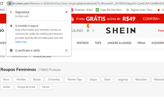 %Tayane lopes% 3 SITE SHEIN É CONFIÁVEL