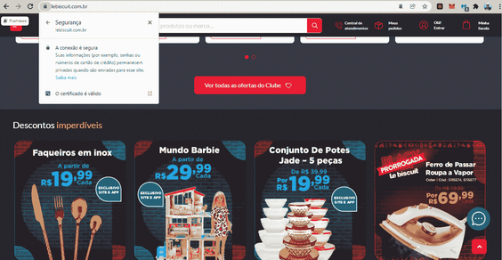 %Tayane lopes% 6 O site Le Biscuit é confiável