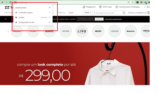 %Tayane lopes% 4 O site ZZ MALL é confiavel