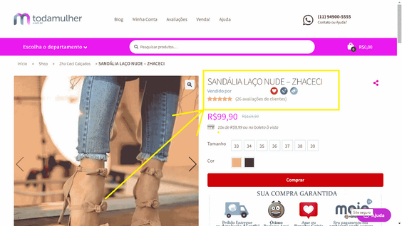 %Tayane lopes% 13 Como comprar no site Toda Mulher