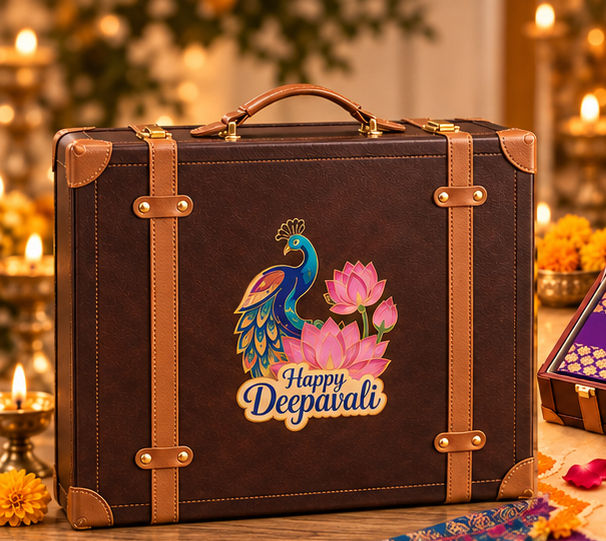 Deepavali Premium Luggage Gift Set
