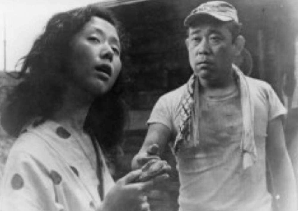 「どぶ」新藤兼人監督作品。乙羽信子、殿山泰司
