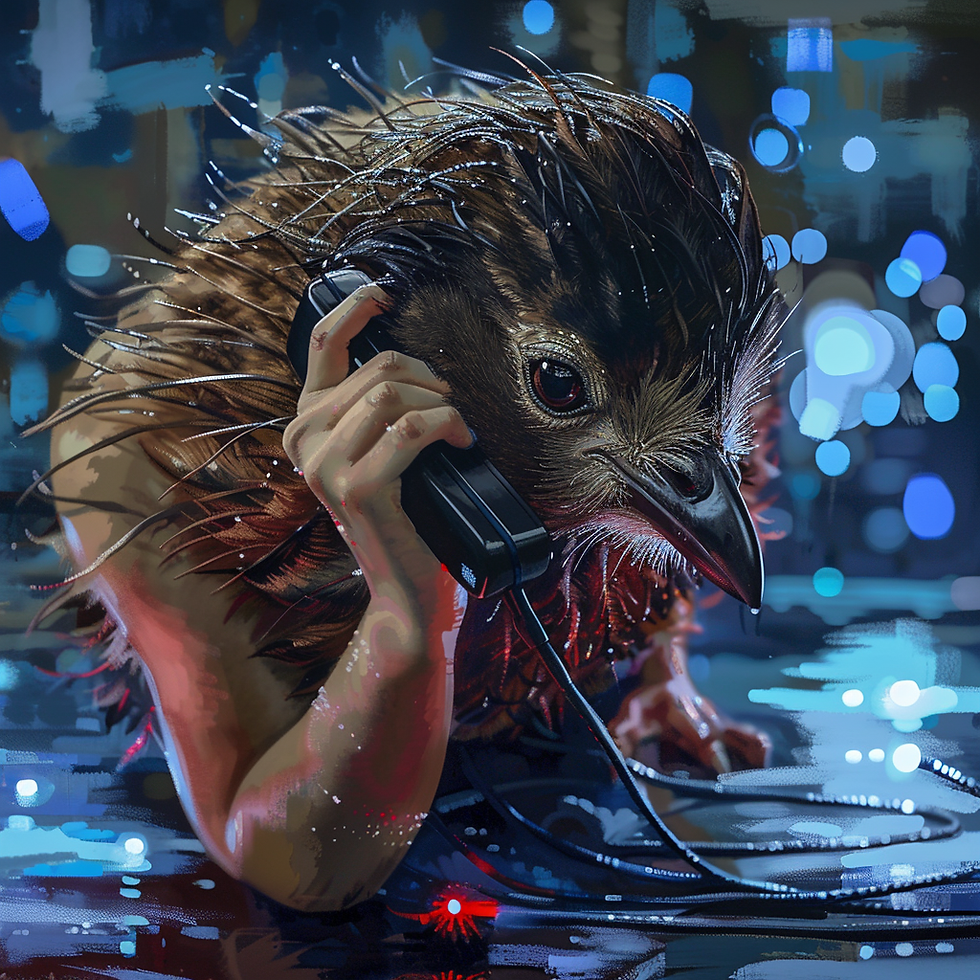 SecuriKiwi on the phone