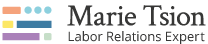 Marie Tsion - Labor Relations Expert, link to home page.