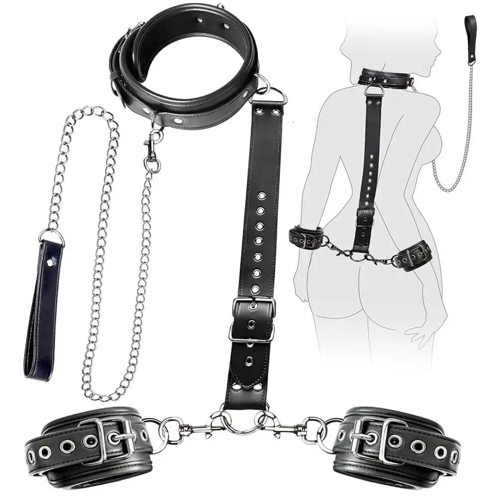 Collar Me Restraint Set w/Leash