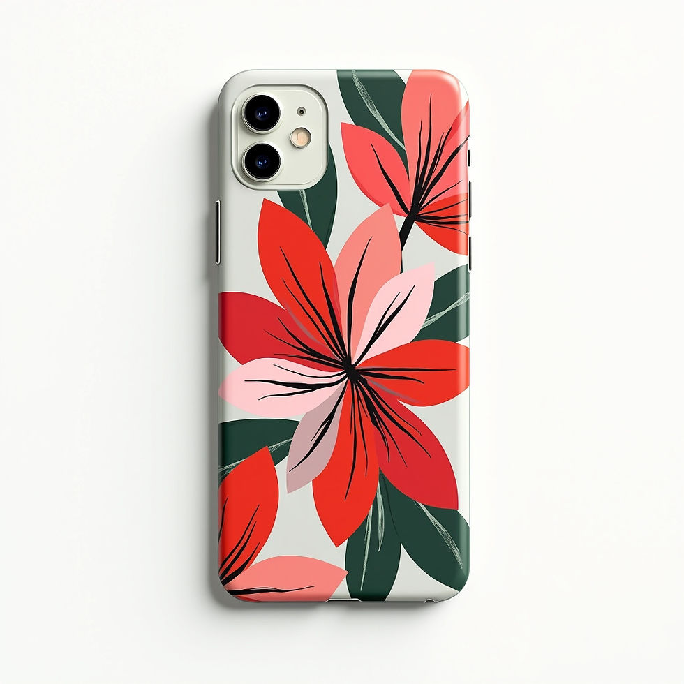 Vibrant Geometric Bloom