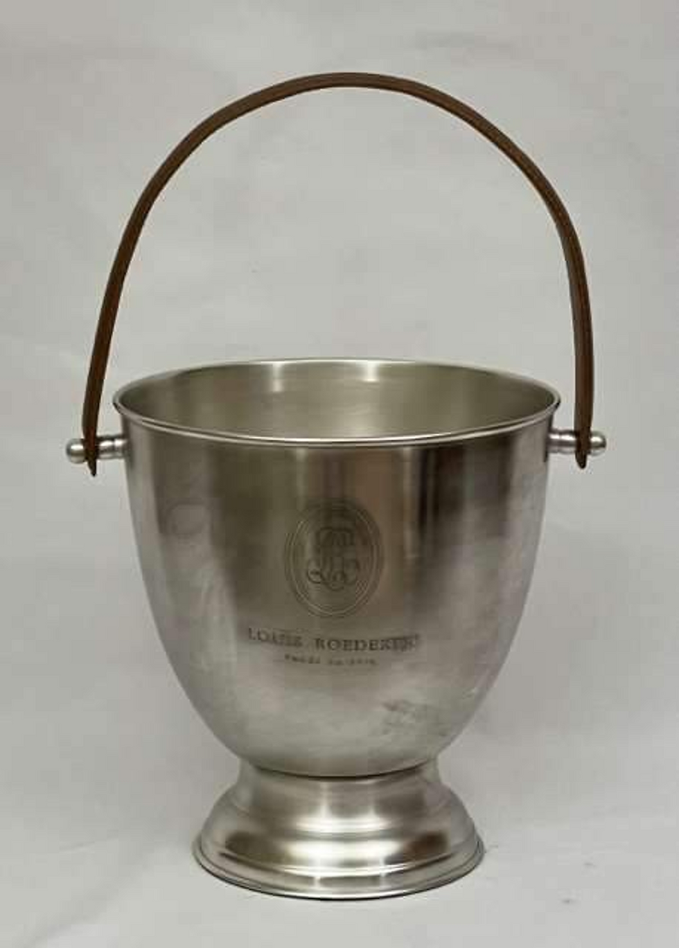 WINE COOLER LOUIS ENGLISH WITH TAN HANDLE