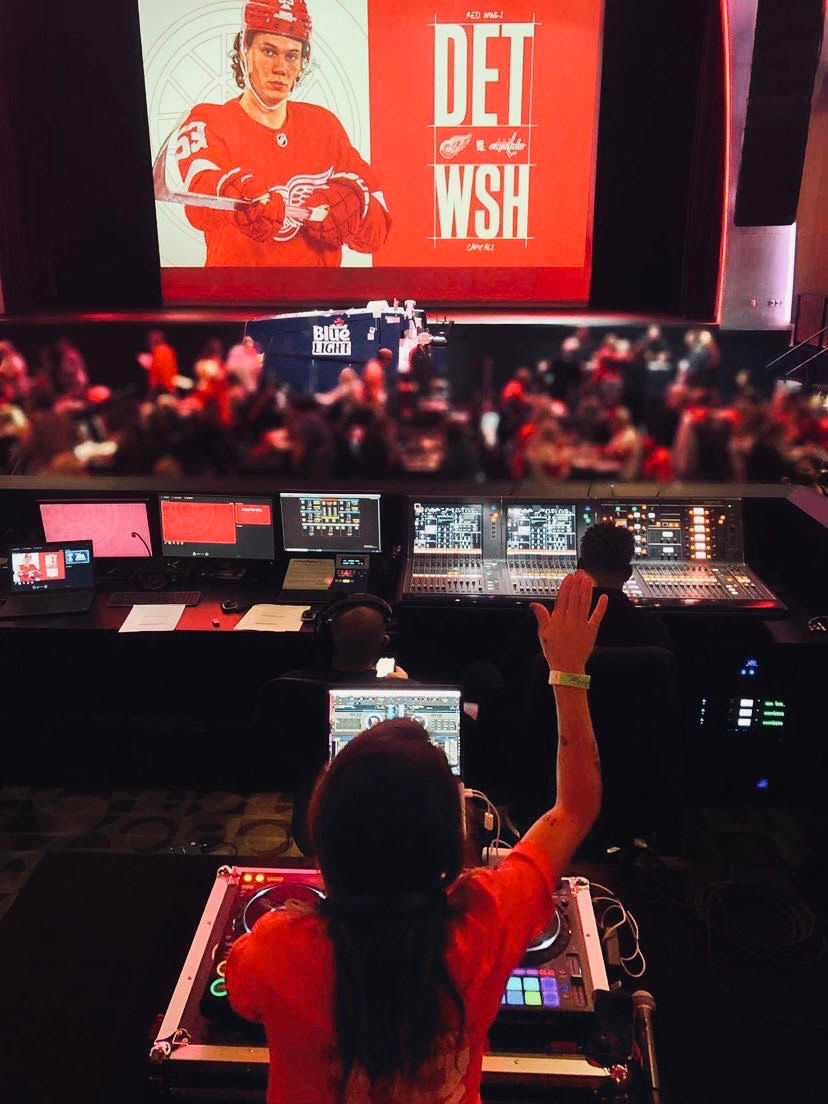 DJ Myint @ Detroit Red Wings vs. Toronto Maple Leafs