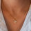 Thumbnail: Wax Flower Pendant Yellow gold
