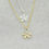 Thumbnail: Wax Flower Pendant Yellow gold