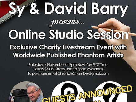 Presenting A Sy Barry & Chronicle Chamber Studio Session Hosted Fundraiser