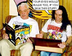 Phantom historian Bob Griffin donates his collection to the Billy Ireland Cartoon Library at The Ohio State University in Columbus, Ohio