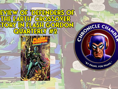Review of Mad Cave Studios 'Defenders of the Earth' crossover story in Flash Gordon Quarterly #2