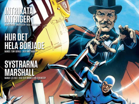 Fantomen 14-15/2026 celebrates the Phantom's 90th birthday