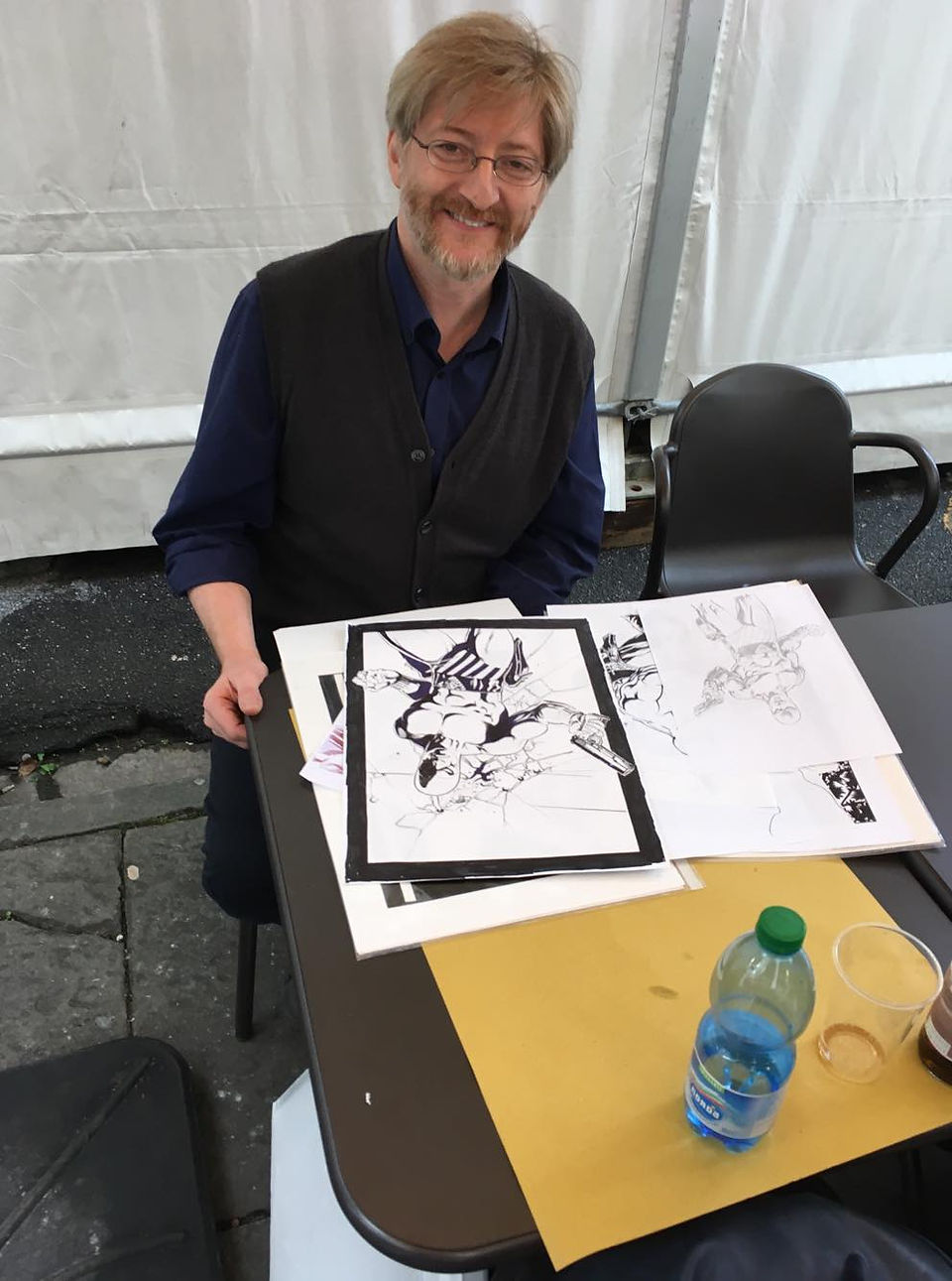 Eugenio and his Portfolio