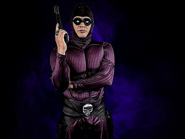The Phantom cosplayer doing a livestream on his Instagram 4 August 2025