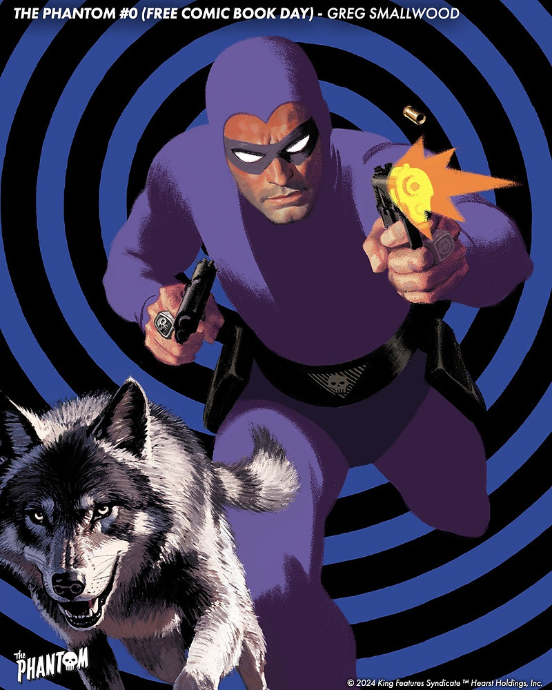 Greg Smallwood announced as cover artist for Phantom #0 for 2025