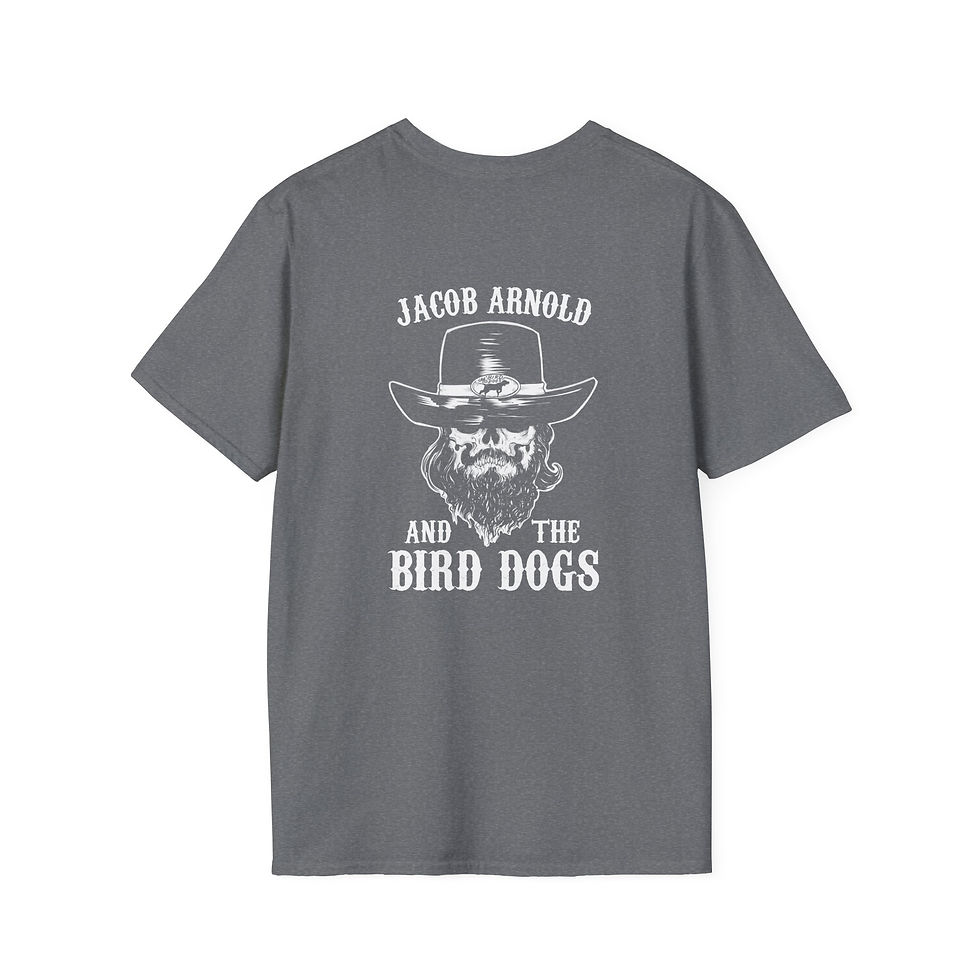 Thumbnail: Bird Dogs Logo T White Print - Gildan Brand