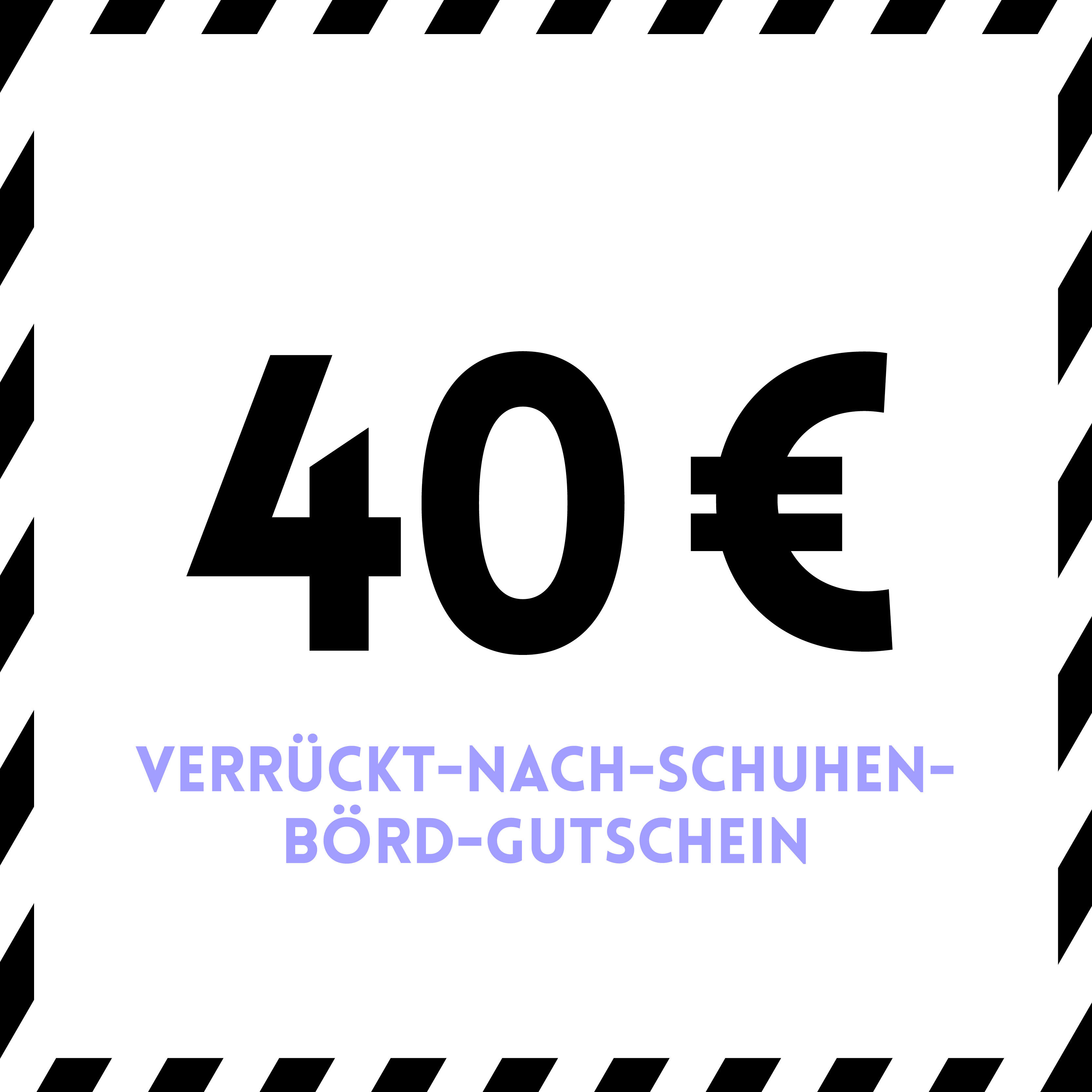 Gutschein 40 Euro