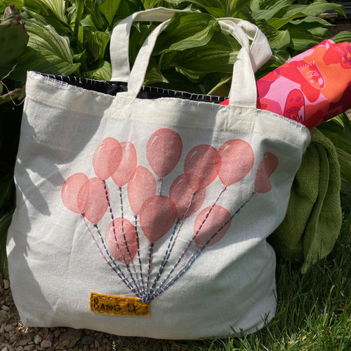 13 RED BALLOON BOUQUET TOTE | Bang Up Records
