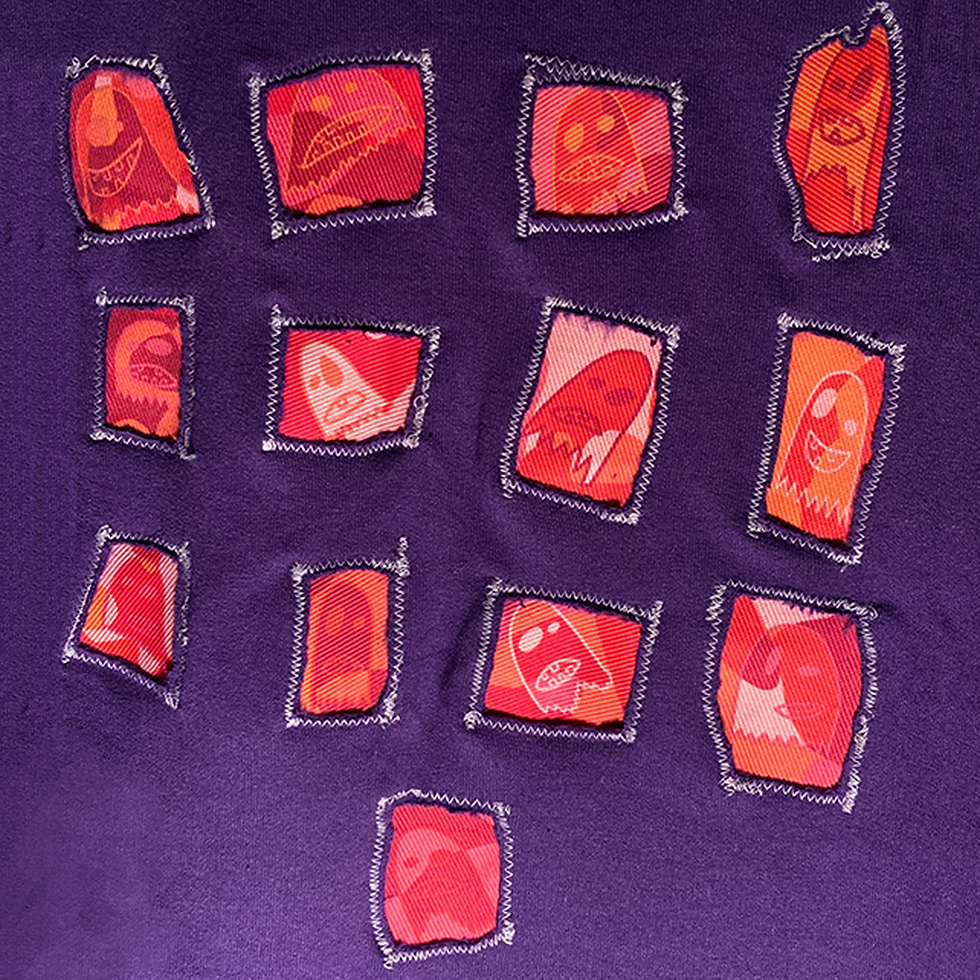 Thumbnail: 13 GHOSTS CREWNECK (GHOST CAMO PATCHES)