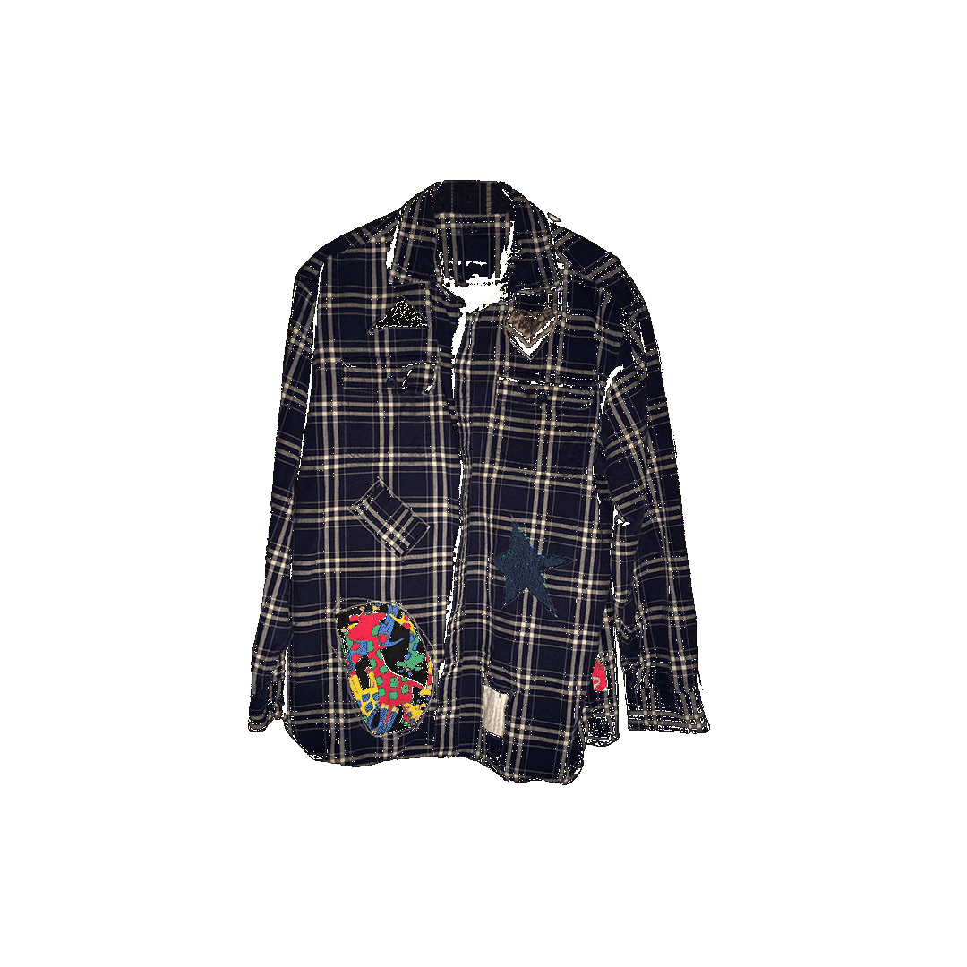 Frankenstein Flannel (complete Rotation).gif