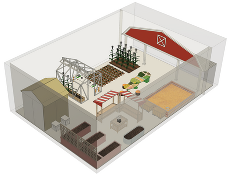 Growing Off the Land Agriculture Exhibit