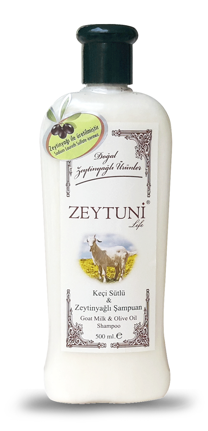 KEÇİ SÜTLÜ VE ZEYTİNYAĞLI ŞAMPUAN