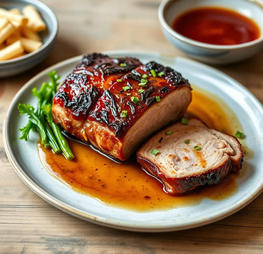 Miso butter roasted pork belly