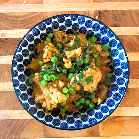 Vegan Instant Pot Cauliflower Curry