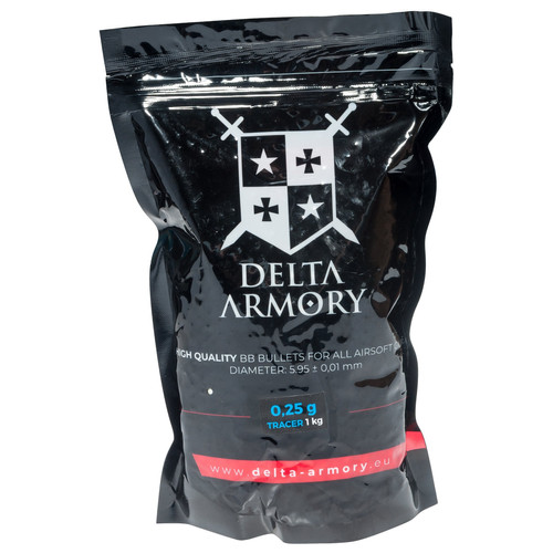 Delta Armory TRACER BBs 0,25g 1kg Glow in the Dark VeloxAirsoft
