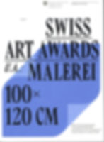 Publikation Swiss Art Awards