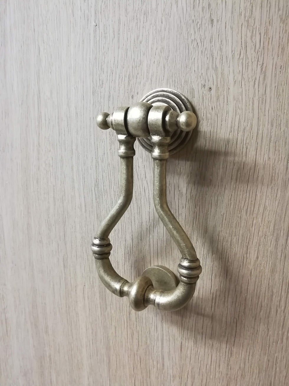 bespoke brass door knocker
