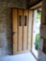 French oak door, rustic cottage