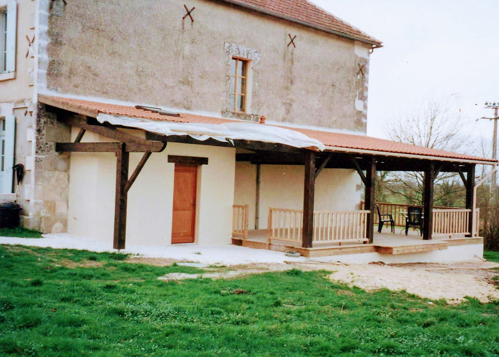 Covered terrace