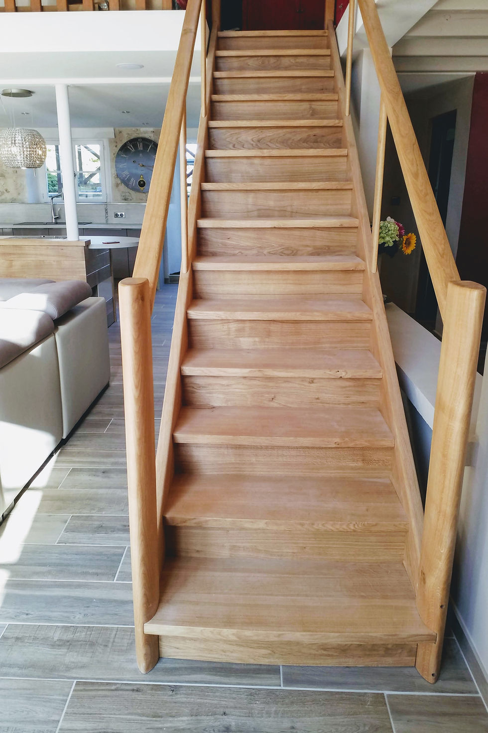 Made to measure oak staircase