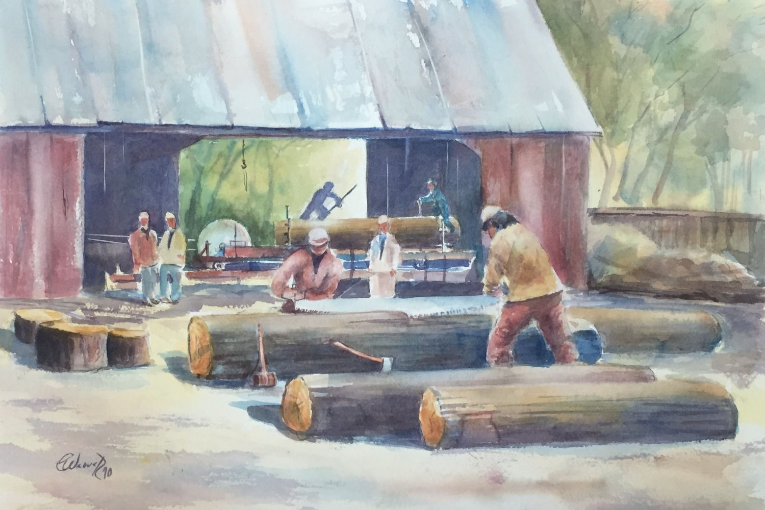 Lumber the Hard Way and Shadow Effects