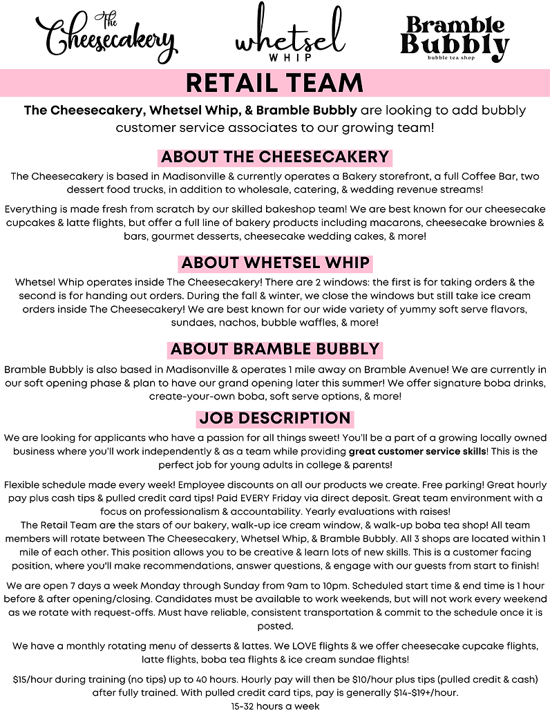 Retail Team