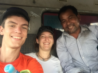 De Siem Reap à Don Khong - Partie 1 : Autostop (04/02/17)