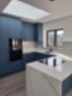 open plan kitchen