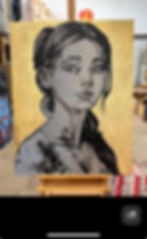 Bromley painting raffle for Phoenix Cinema