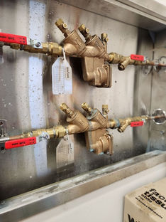 Completed Backflow prevention test