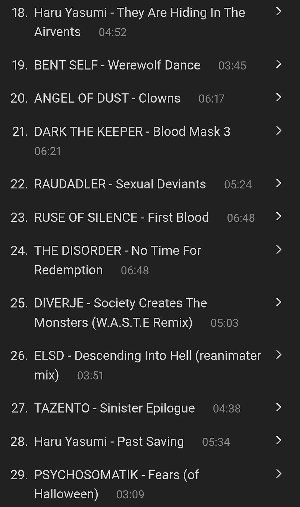 Huge shout out to Tommy T Rapisardi / DSBP Records for including my song in the Industrial Halloween 2023 Compilation. ✊🦇 Tons of banging songs - Listen & Support Indie & Underground Music at link below!! INDUSTRIAL HALLOWEEN 2023 COMPILATION IS OUT NOW! https://dsbp.bandcamp.com/album/industrial-halloween-2023 MUSIC FROM - Genius of Nefarious, Diverje (𝙉𝙊𝙑𝘼𝙠𝙄𝙇𝙇 GHOST REMIX), IRA NOCTIS, iszoloscope, Terrortek X, BLUE ANT (ft. spankthenun), EVVLDVRK1, Underbrain (Say Just Words REMIX), DARK THE KEEPER (FEAT. DETESTATION), Chaos In The Veil ( Element 104 REMIX), Project Cyberstorm, OXIDUDE, Mikel Reborn, INFRA BLACK, ELSD, GHOST REFLECTION, Haru Yasumi, Bent Self, Angel Of Dust, Raudadler, Ruse Of Silence, THE DISORDER, TAZENTO, 𝙋𝙨𝙮𝙘𝙝𝙤𝙨𝙤𝙢𝙖𝙩𝙞𝙠/Industrial EBM, Dark the Keeper (FEAT. 40 Octaves Below) AND MORE! #bentself #dspbrecords #halloweencompilation #werewolfdance #industrialmusic #darkambient