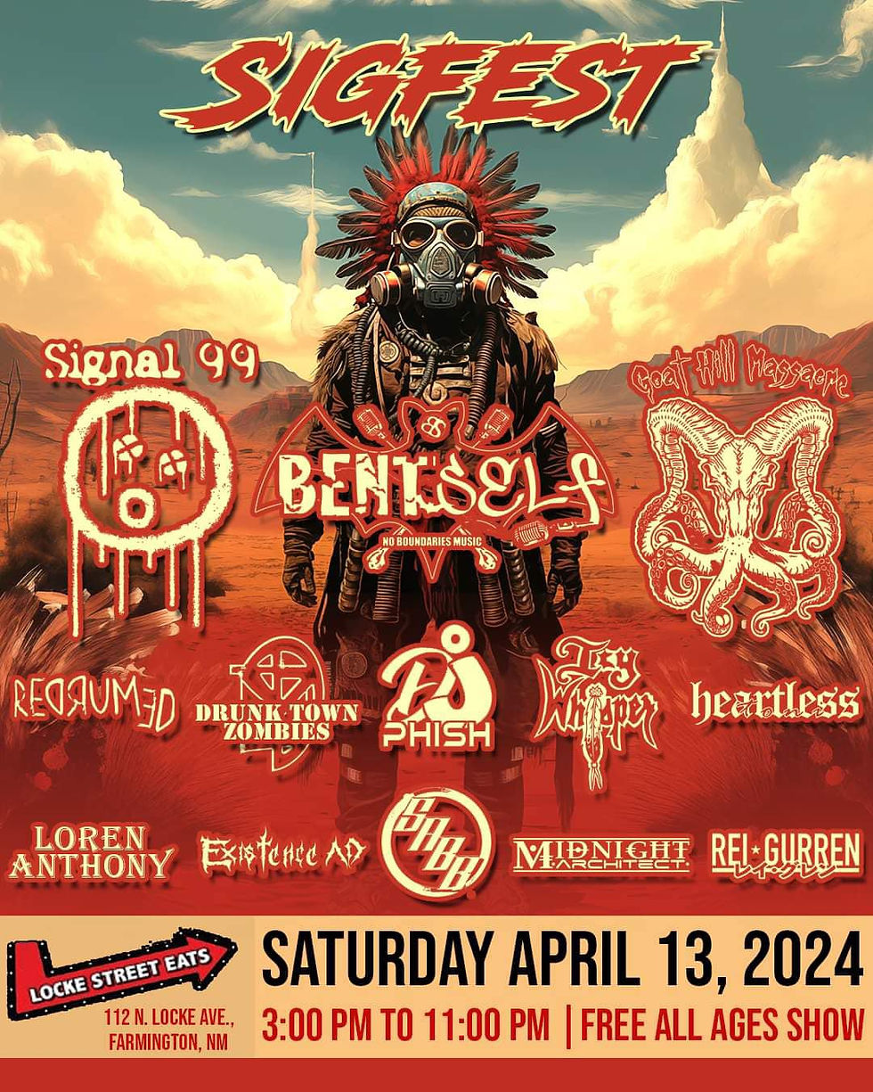 Bent Self performs in Farmington New Mexico